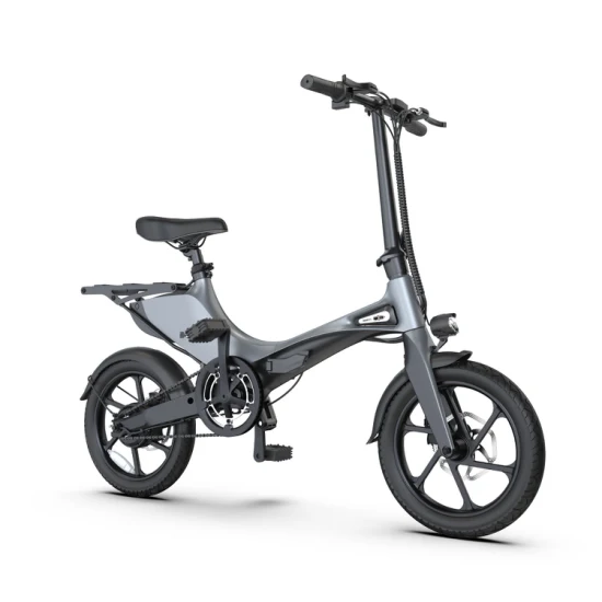 36В 250Вт 16-дюймовый складной мини-складной электрический горный велосипед Ebike с задним приводом